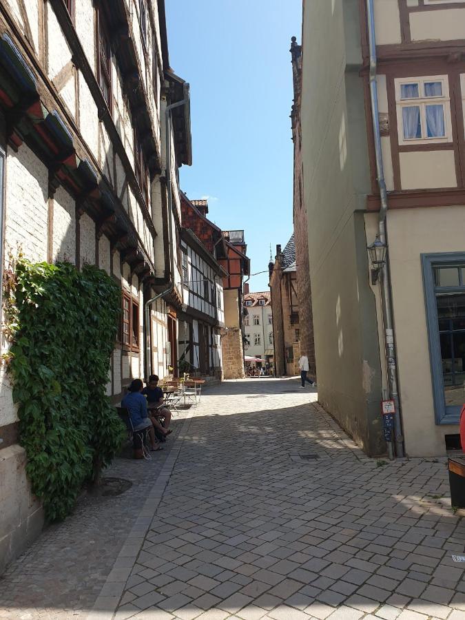 Ferienwohnung Goldstr.7 Quedlinburg Exterior foto