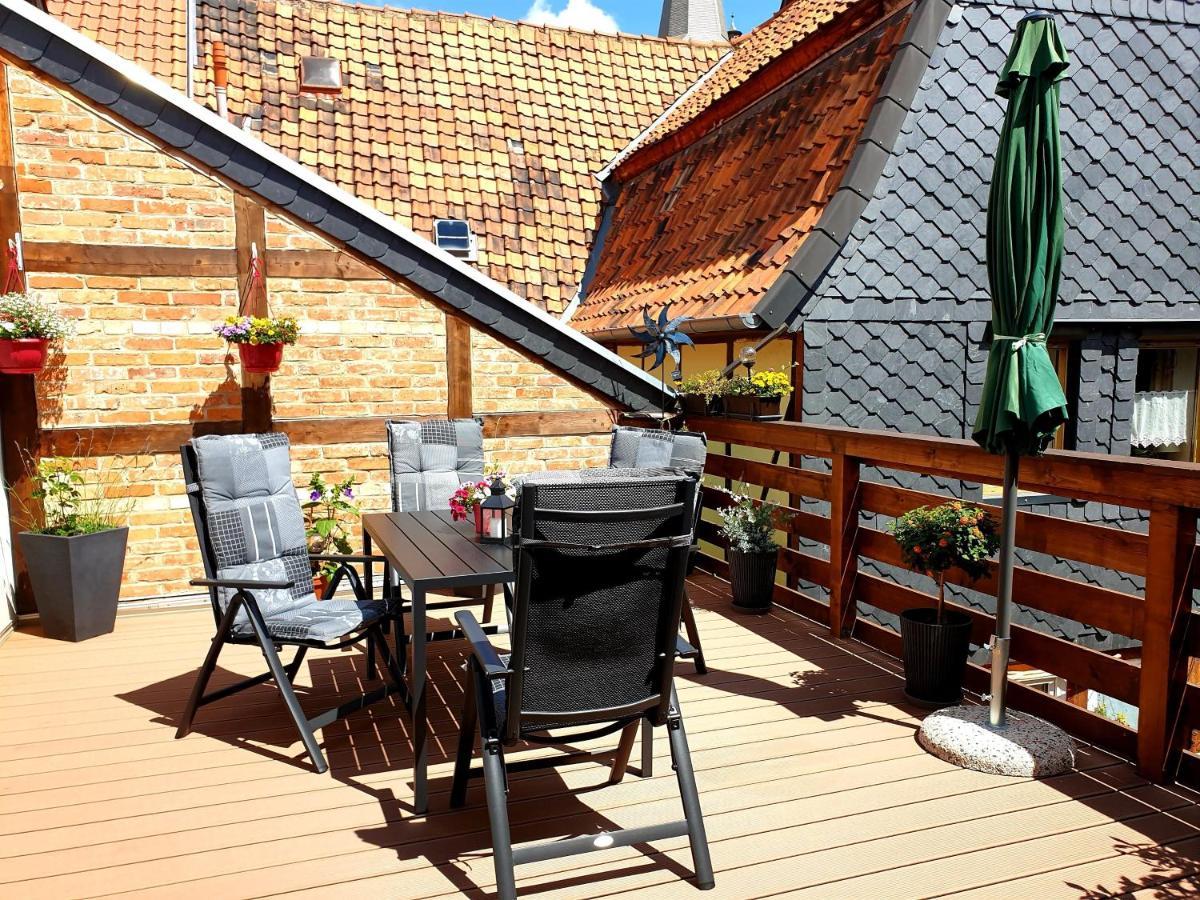 Ferienwohnung Goldstr.7 Quedlinburg Exterior foto